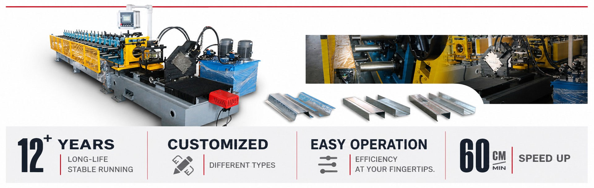 drywall profile machine