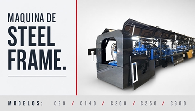 maquina de steel frame