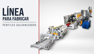 maquina para fabricar perfiles galvanizados