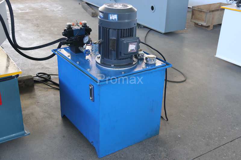 Omega keel roll forming machine pump station