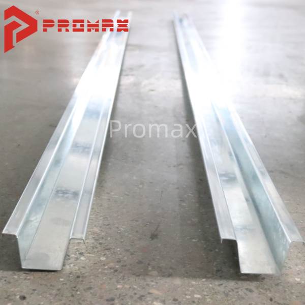hat and omega light steel keel panel making machine finished products