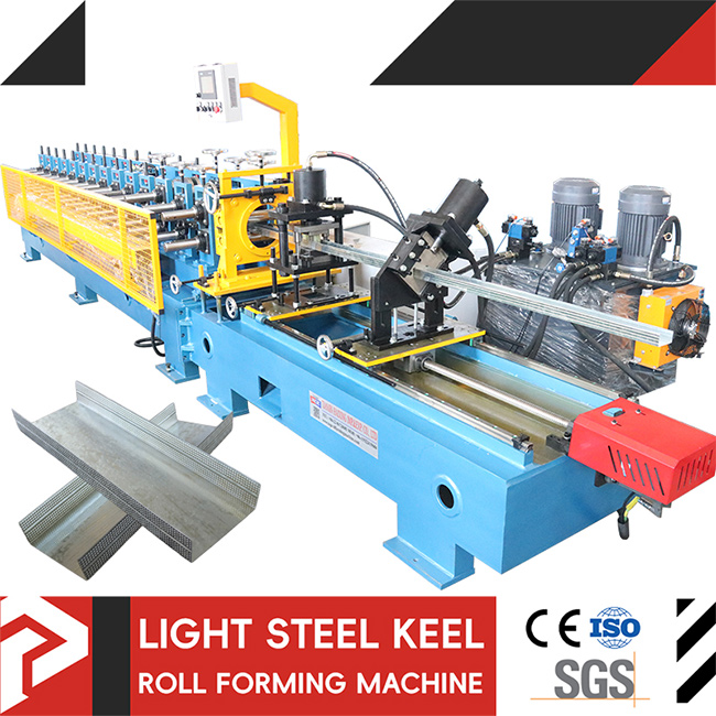 steel c u channel roll forming machine
