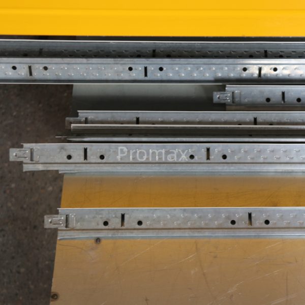 Máquina Perfiladora de Canales T-Bar - Productos Finales