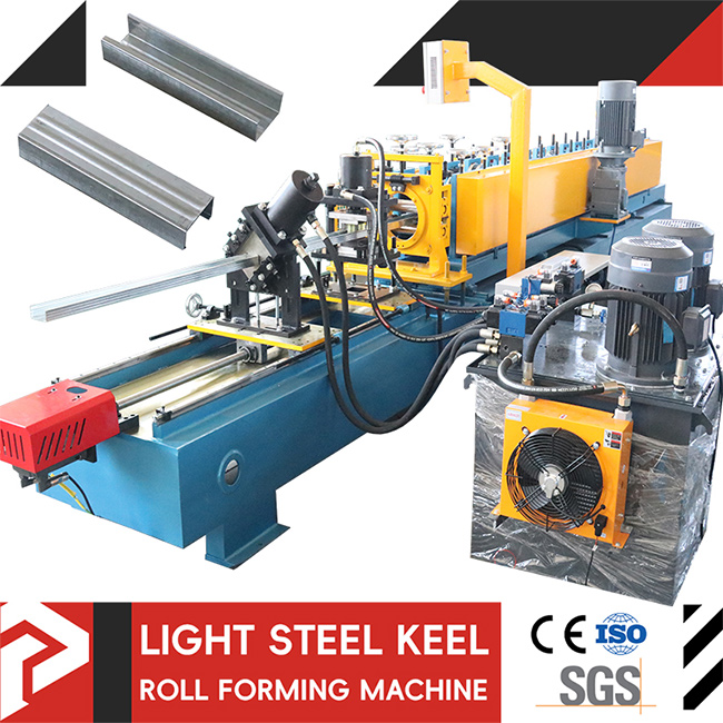 steel u stud machine