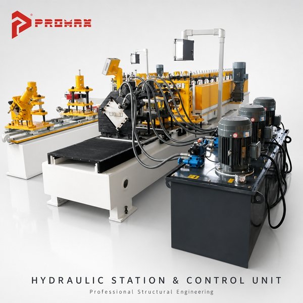 Automatic C/U steel keel forming machine 