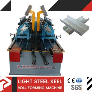 High speed two lines roll forming mill for sale