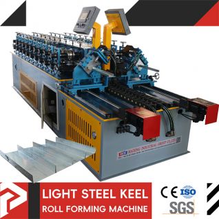 Perfiladora de perfil omega galvanizado