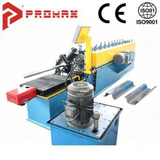 Omega profile roll forming machine
