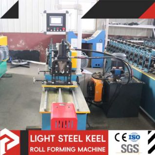 Angle gypsum channel machine