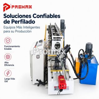 Máquina Perfiladora en Frío Automática para Quillas de Acero C/U