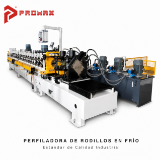 Máquina automática de conformado de perfiles en C y U