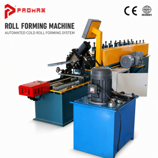 U-track roll forming machine